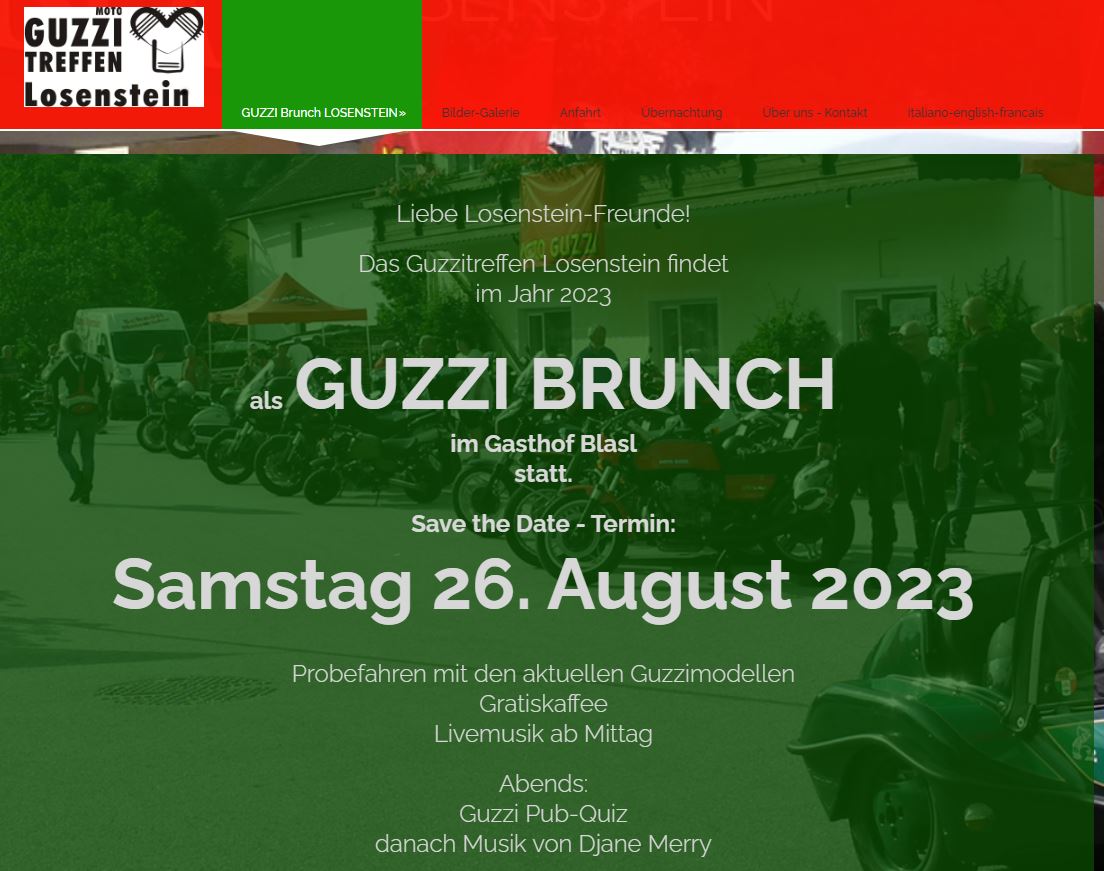 You are currently viewing AT – LOSENSTEINER – Moto Guzzi BRUNCH 2023