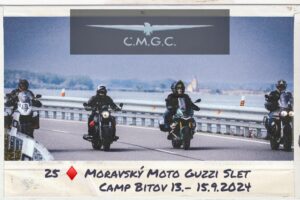 Read more about the article CZ – 25.  Moravsky Moto Guzzi Slet 2024